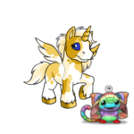 MME11-S3a: Rainbow Carmariller Handheld Plushie