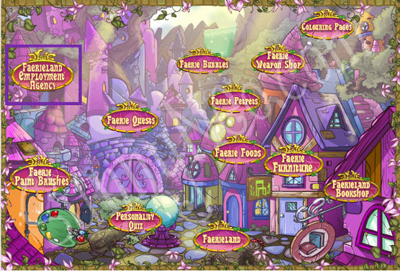 Faerie City Map