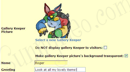 Main gallery page.