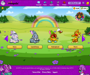 Neopets Purple