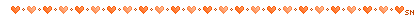 Hearts - Orange